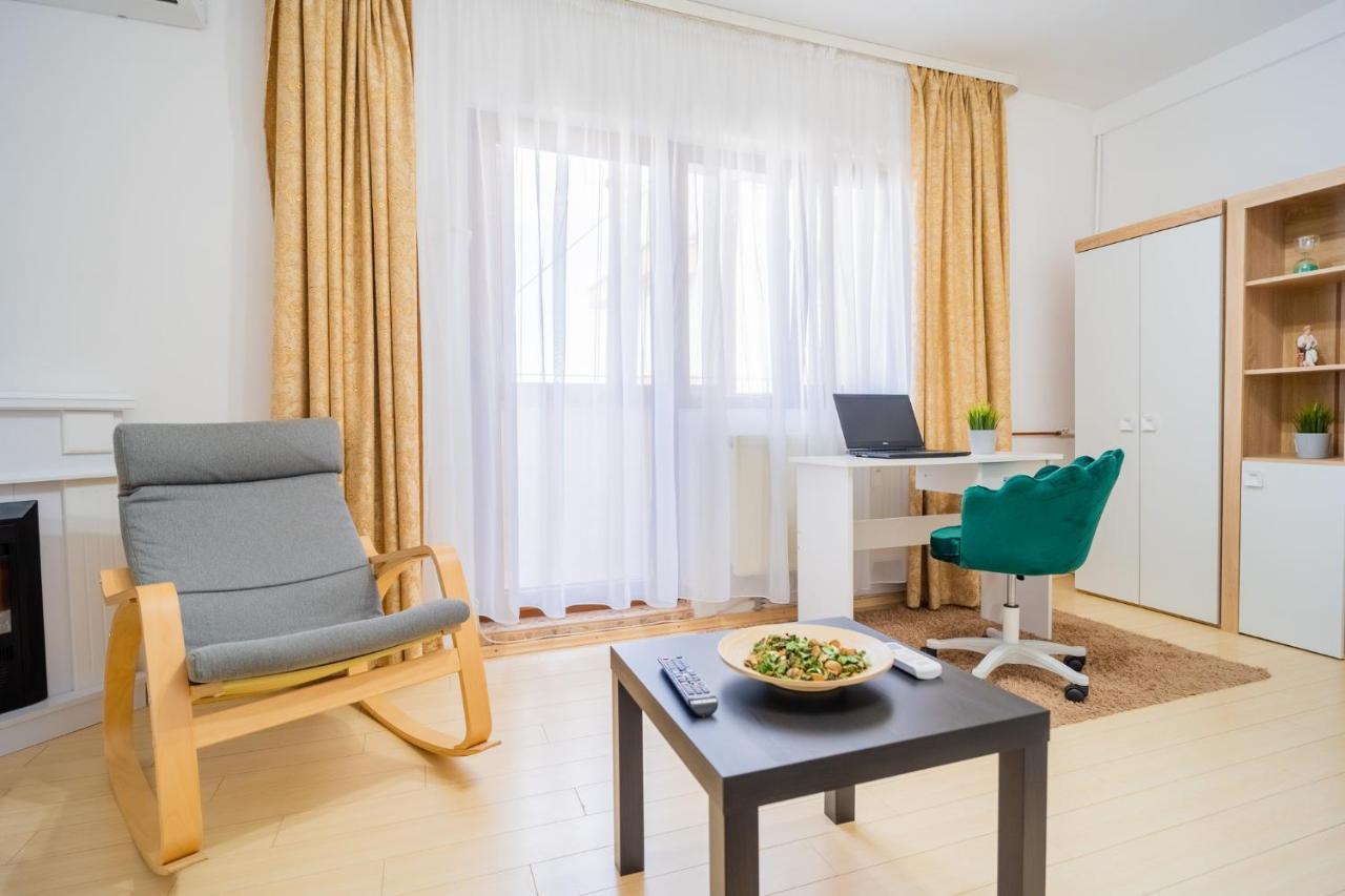 Serene 1Br Apartment With Workspace Bucureşti Eksteriør bilde